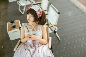 蠢沫沫《10月》主题写真：93张全套美图