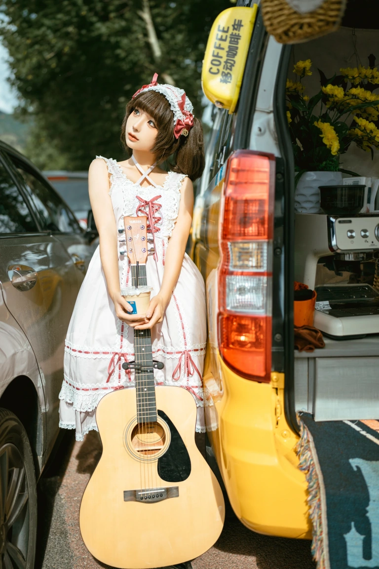 蠢沫沫《10月》主题写真：93张全套美图