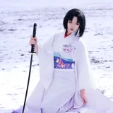 星之迟迟《2024年02月计划赠品 空之境界 两仪式》主题写真：31张全套美图