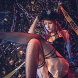 雯仔不讲道理《超S女警》主题写真：32张全套美图，含5个视频