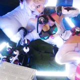 蠢沫沫《绯猁》主题写真：18张全套美图