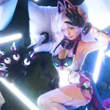 蠢沫沫《绯猁》主题写真：18张全套美图