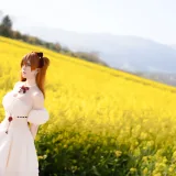 星之迟迟《2024年04月计划A EVA明日香花之语》主题写真：26张全套美图