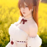 星之迟迟《2024年04月计划A EVA明日香花之语》主题写真：26张全套美图