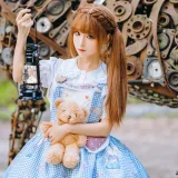 蠢沫沫《人偶》主题写真：16张全套美图
