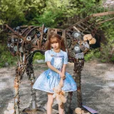 蠢沫沫《人偶》主题写真：16张全套美图