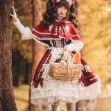 蠢沫沫《小红帽》主题写真：12张全套美图