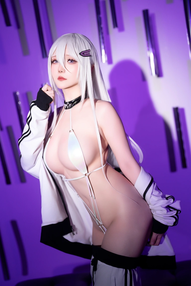 星之迟迟《2024年04月计划C 同人运动服比基尼》主题写真：65张全套美图