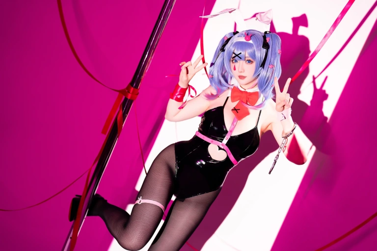 星之迟迟《2024年05月计划B 初音未来 兔子洞》主题写真：85张全套美图，含2个视频