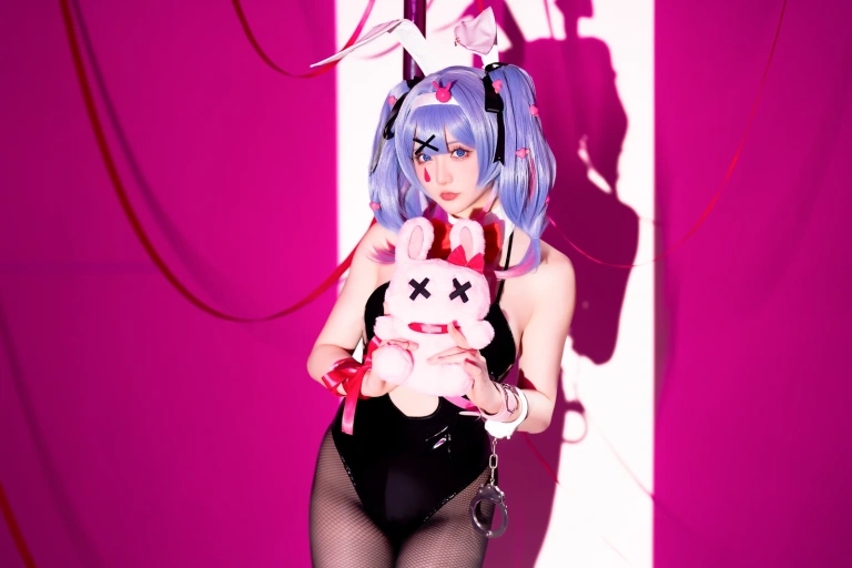 星之迟迟《2024年05月计划B 初音未来 兔子洞》主题写真：85张全套美图，含2个视频