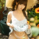 蠢沫沫《晾衣服》主题写真：88张全套美图