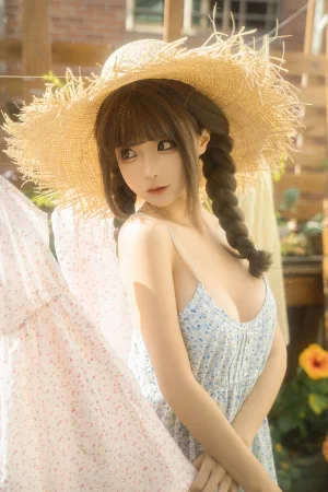 蠢沫沫《晾衣服》主题写真：88张全套美图