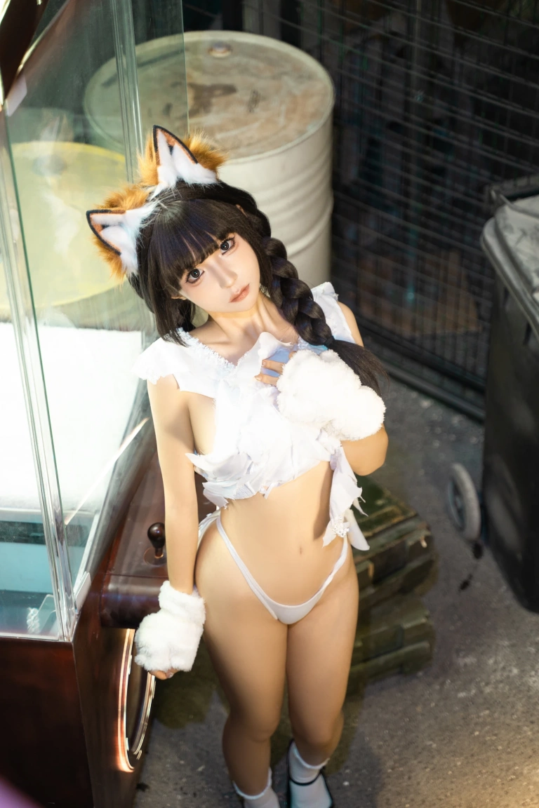 蠢沫沫《娃娃机》主题写真：85张全套美图