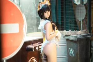蠢沫沫《娃娃机》主题写真：85张全套美图