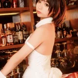 蠢沫沫《加藤惠兔女郎》主题写真：40张全套美图