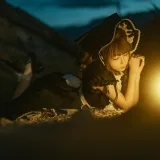 蠢沫沫《洱海黑色》主题写真：17张全套美图