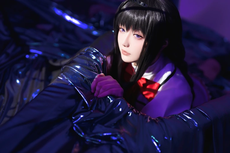 星之迟迟《2024年05月计划G 赠品 魔法少女小圆 晓美焰》主题写真：22张全套美图