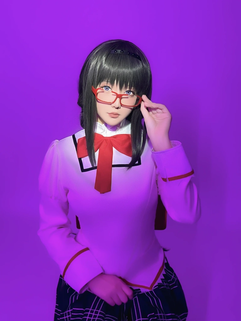 星之迟迟《2024年05月计划G 赠品 魔法少女小圆 晓美焰》主题写真：22张全套美图
