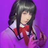 星之迟迟《2024年05月计划G 赠品 魔法少女小圆 晓美焰》主题写真：22张全套美图