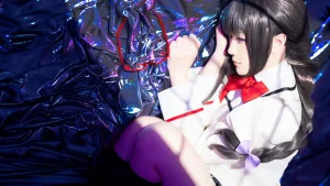 星之迟迟《2024年05月计划G 赠品 魔法少女小圆 晓美焰》主题写真：22张全套美图