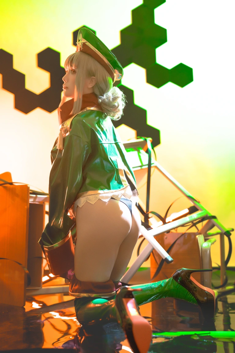 星之迟迟《2024年08月计划A 憧憬成为魔法少女 阿良河基维》主题写真：28张全套美图