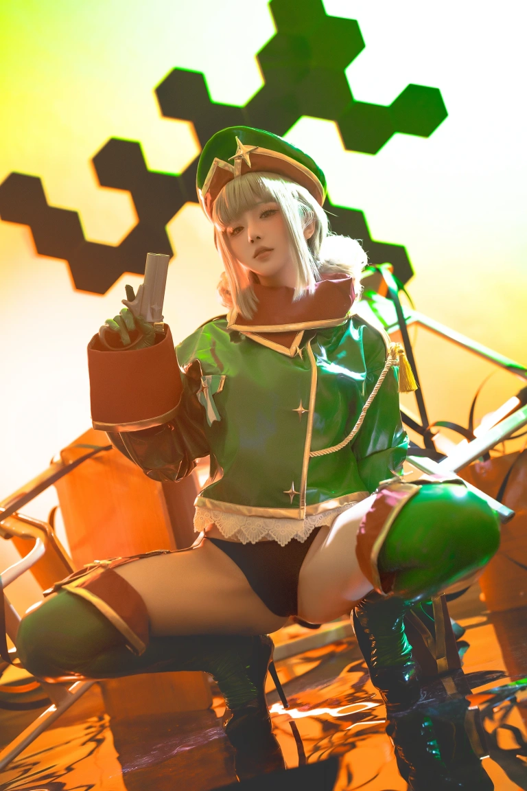 星之迟迟《2024年08月计划A 憧憬成为魔法少女 阿良河基维》主题写真：28张全套美图
