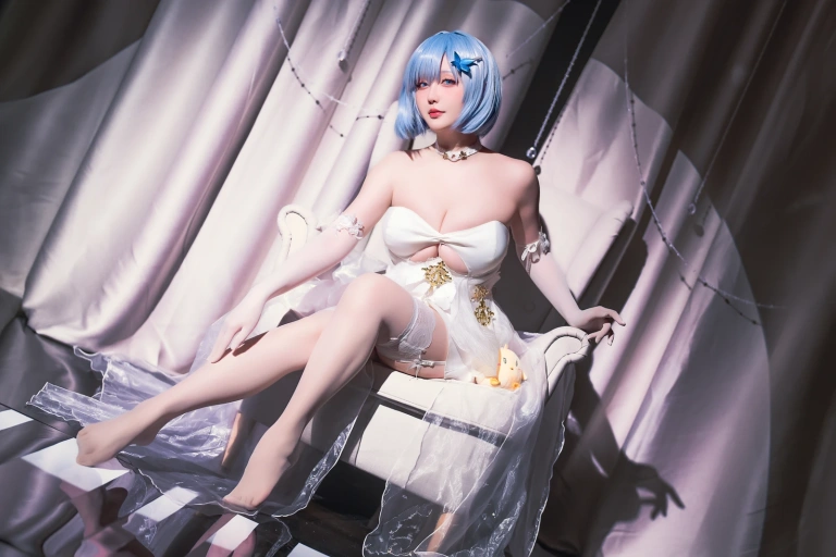 星之迟迟《2024年08月计划D 恰巴耶夫礼服》主题写真：25张全套美图