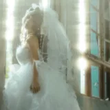 蠢沫沫《二月T3订阅《婚纱》主题写真：61张全套美图