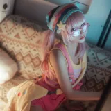 蠢沫沫《二月T3订阅《烟》主题写真：66张全套美图