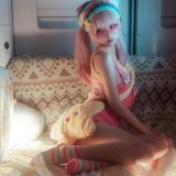 蠢沫沫《二月T3订阅《烟》主题写真：66张全套美图