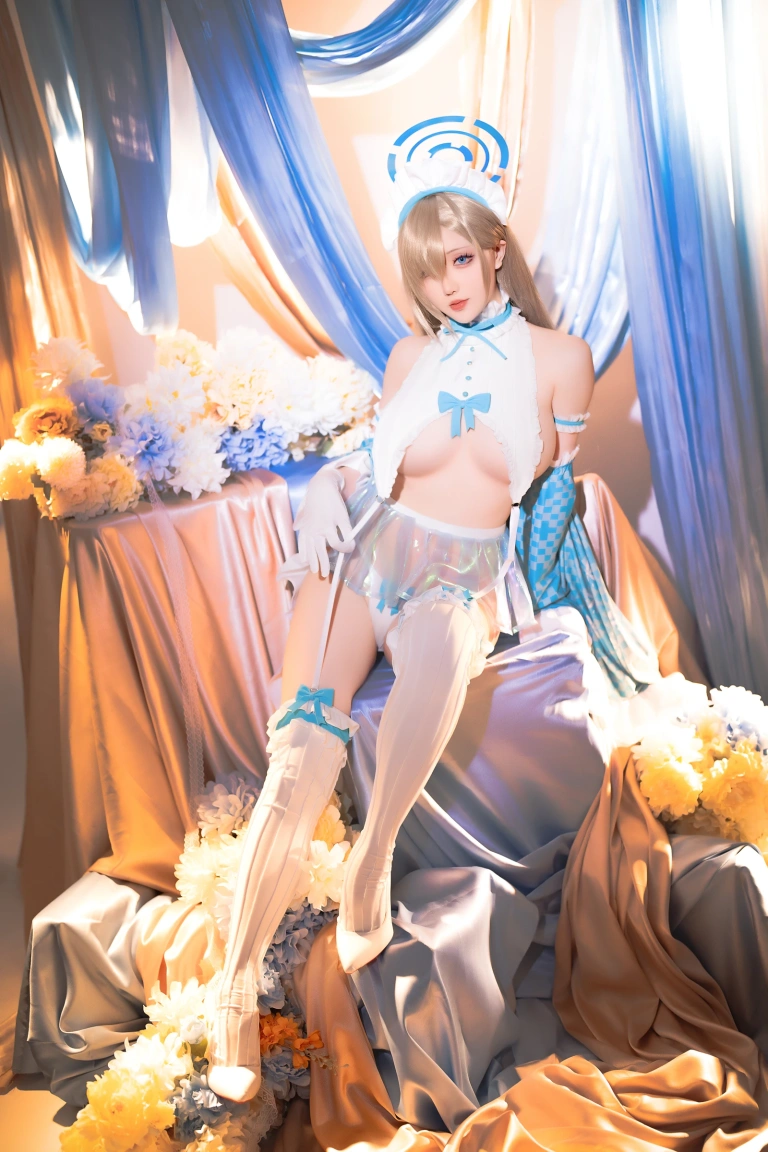 星之迟迟《碧蓝档案BA写真本《Erotopia》 一之濑明日奈》主题写真：58张全套美图