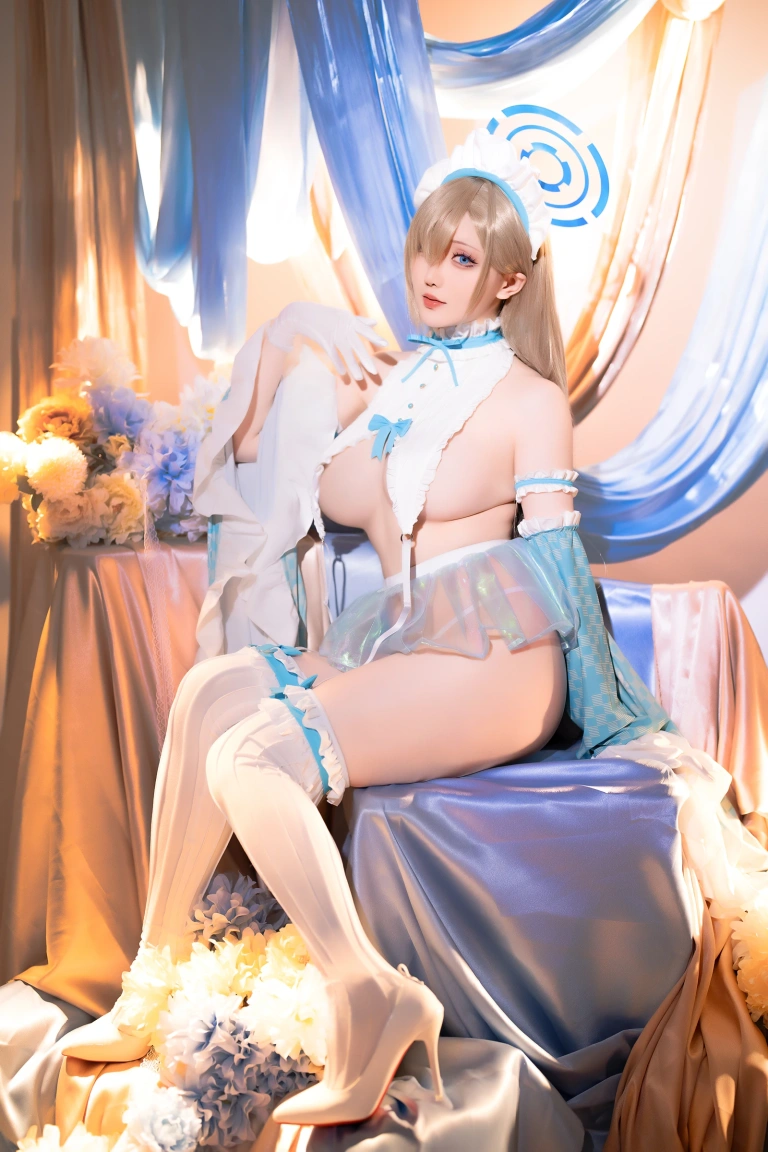 星之迟迟《碧蓝档案BA写真本《Erotopia》 一之濑明日奈》主题写真：58张全套美图