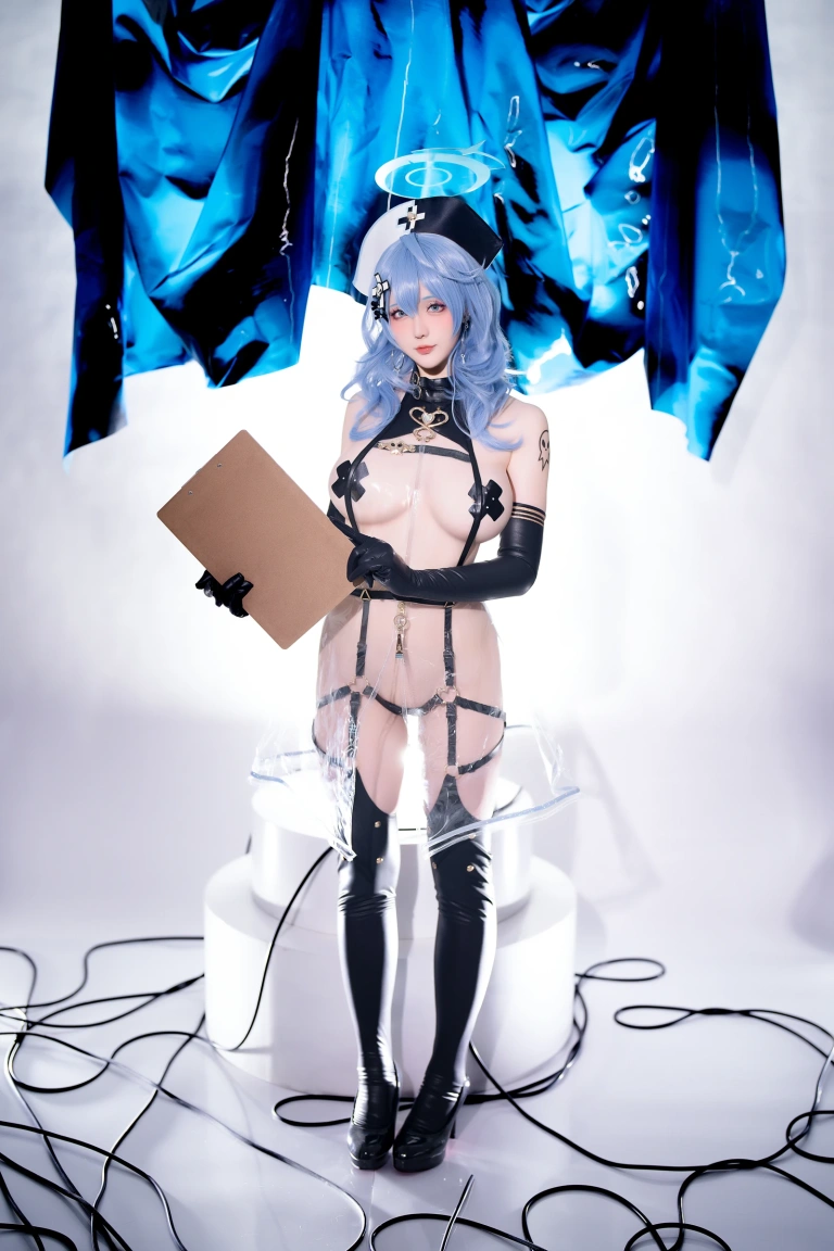 星之迟迟《碧蓝档案BA写真本《Erotopia》 天雨亚子》主题写真：60张全套美图