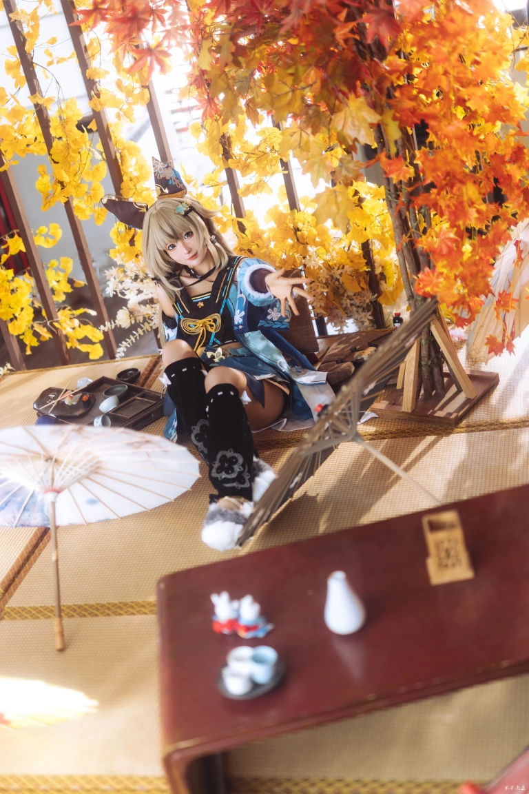 蠢沫沫《二月T3订阅《绮良良》主题写真：30张全套美图
