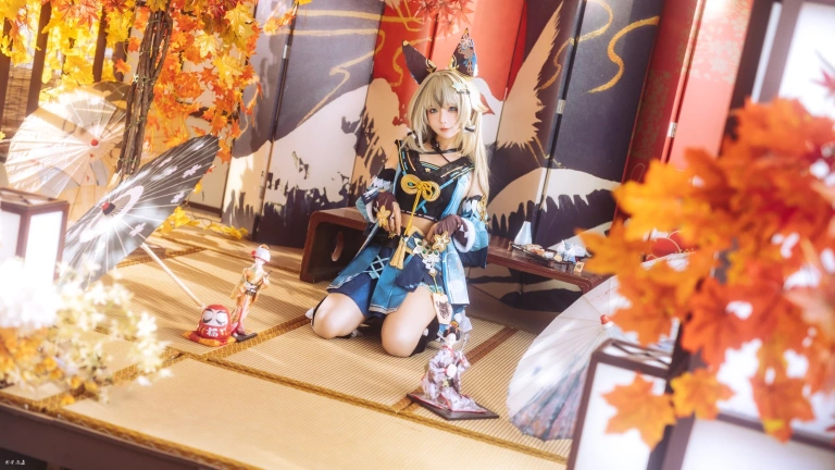 蠢沫沫《二月T3订阅《绮良良》主题写真：30张全套美图