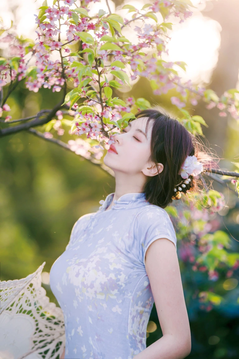 念雪《旗袍》主题写真：38张全套美图