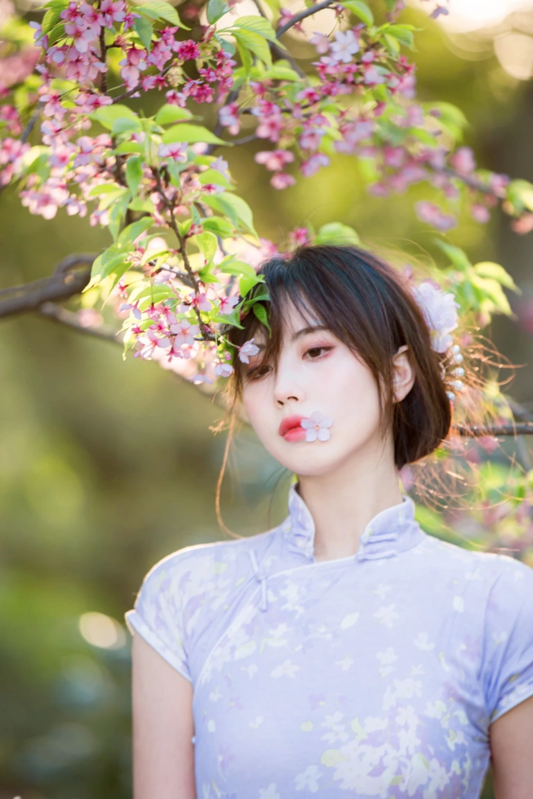 念雪《旗袍》主题写真：38张全套美图