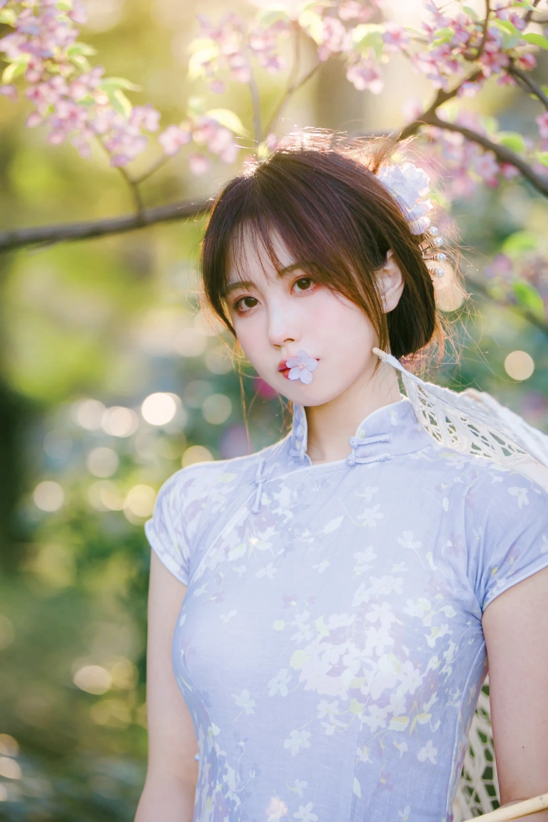 念雪《旗袍》主题写真：38张全套美图