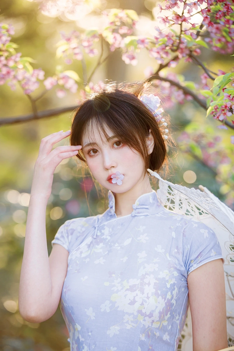 念雪《旗袍》主题写真：38张全套美图