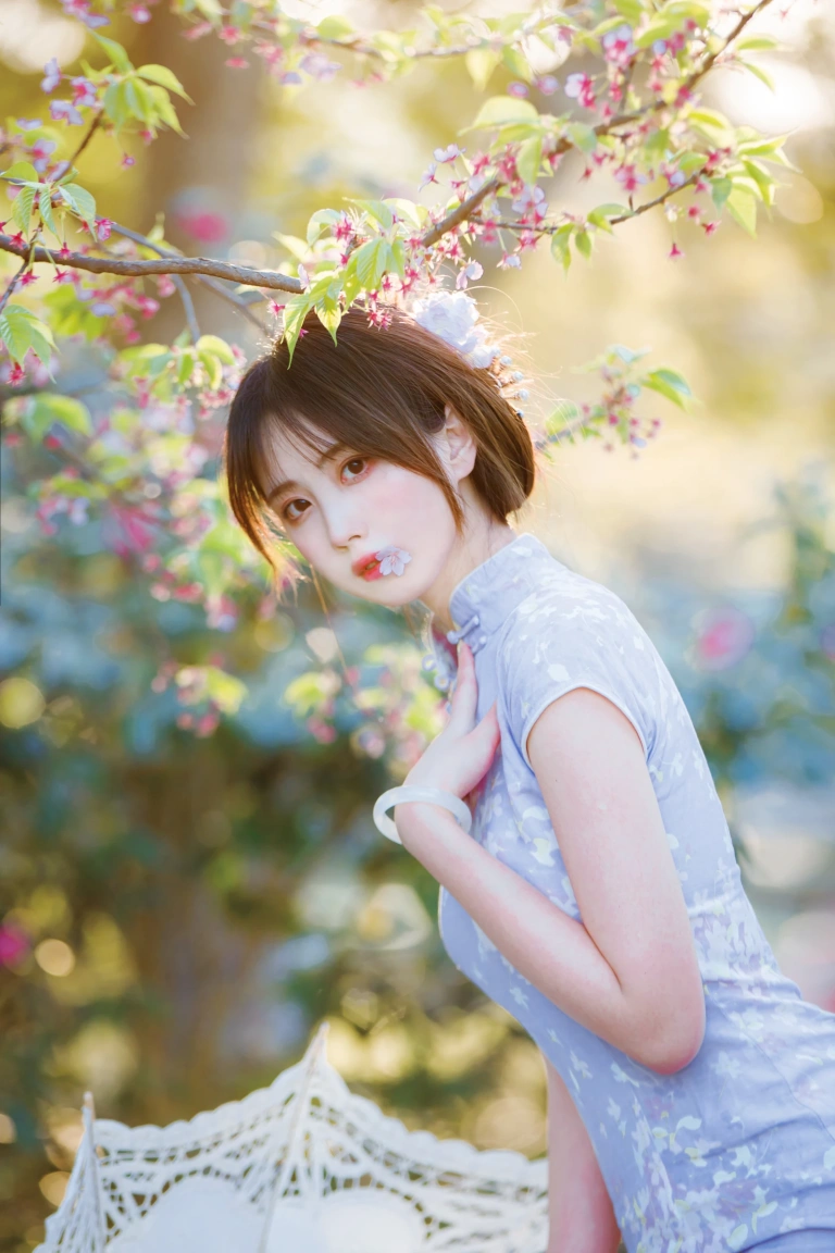 念雪《旗袍》主题写真：38张全套美图
