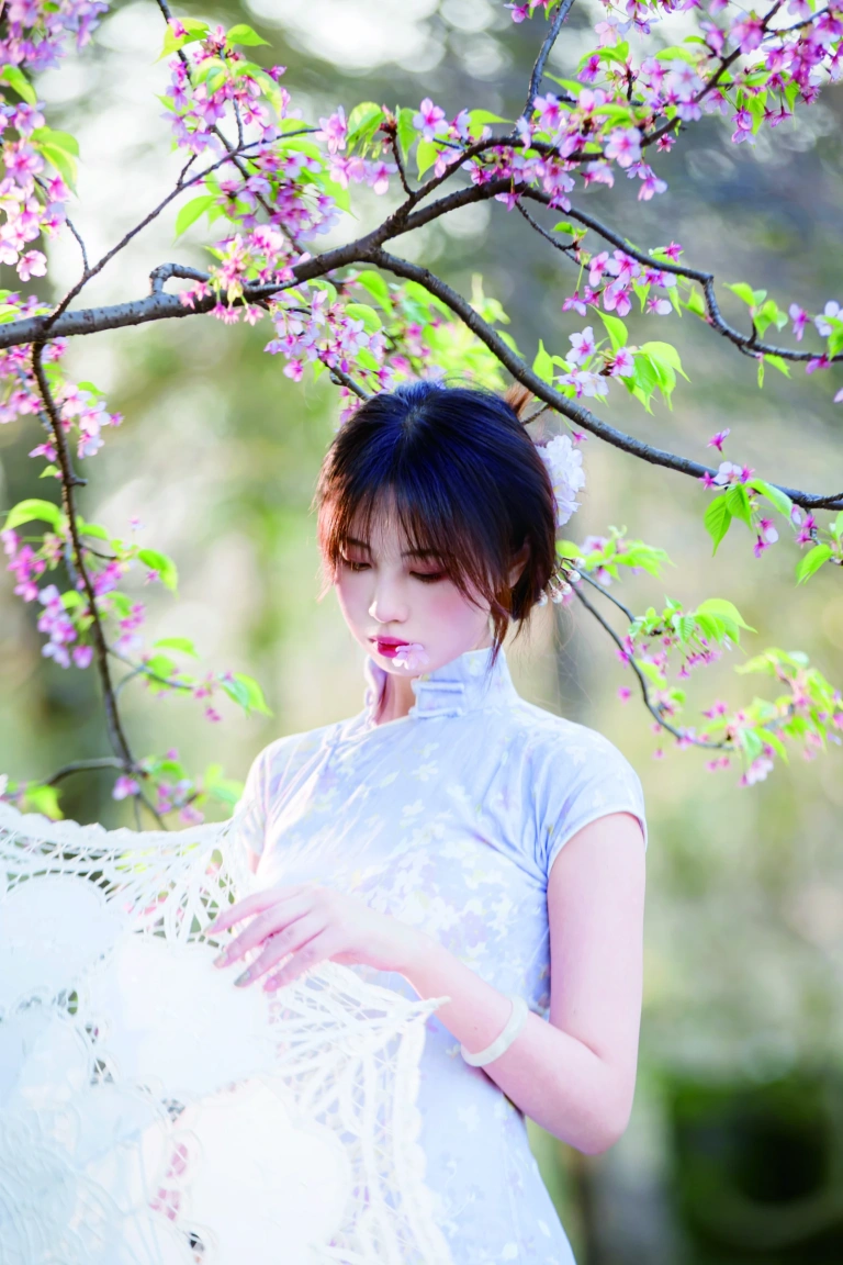 念雪《旗袍》主题写真：38张全套美图