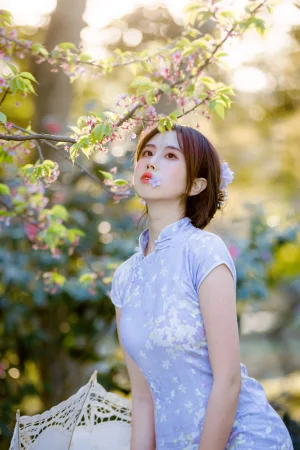 念雪《旗袍》主题写真：38张全套美图