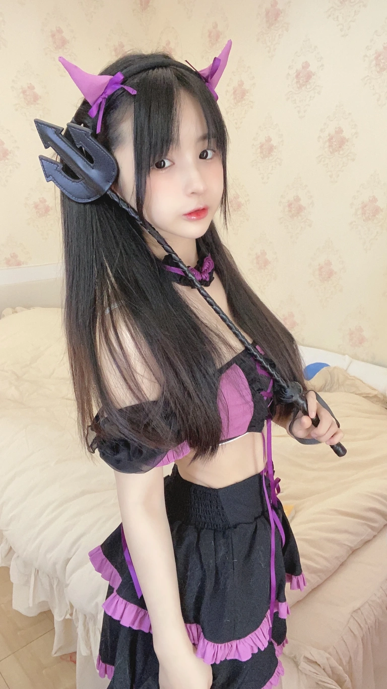 桜井宁宁《万圣节小恶魔》主题写真：43张全套美图