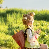 蠢沫沫《二月T3订阅《瑶瑶》主题写真：17张全套美图