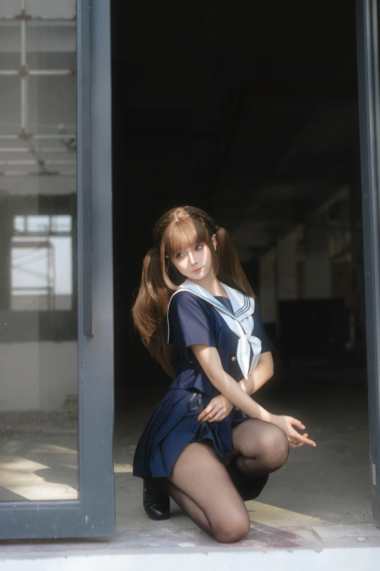 蠢沫沫《二月T3订阅《午后》主题写真：45张全套美图