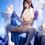 星之迟迟《2024年07月计划C 圣处理修女 彼得罗涅手办同人》主题写真：91张全套美图，含1个视频