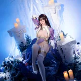 星之迟迟《2024年07月计划C 圣处理修女 彼得罗涅手办同人》主题写真：91张全套美图，含1个视频