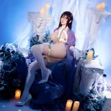 星之迟迟《2024年07月计划C 圣处理修女 彼得罗涅手办同人》主题写真：91张全套美图，含1个视频