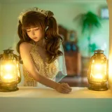 蠢沫沫《三月T1订阅《烛灯》》主题写真：39张全套美图