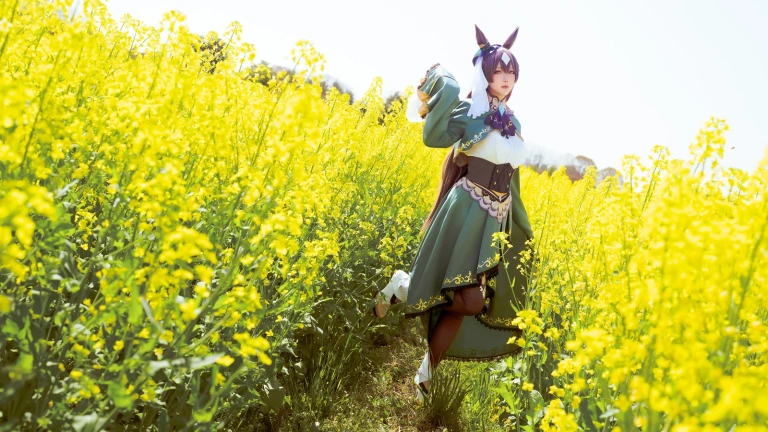 星之迟迟《2024年07月计划G 赠品 赛马娘 里见光钻 梦想的回应》主题写真：48张全套美图，含1个视频